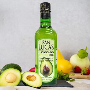 San-Lucas 아보카도 오일 500ml 엑스트라버진 멕시코산 냉압착 HASS 아보카드오일 기름