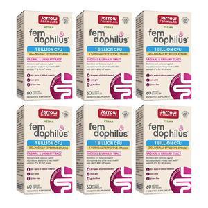 6개 Jarrow Formulas 자로우포뮬러스 여성유산균 펨도피러스 10억 60정 상온보관가능