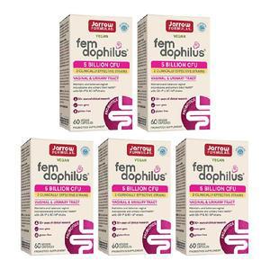 5개 Jarrow Formulas 자로우포뮬러스 여성유산균 펨도피러스 50억 60정