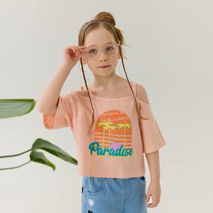 [단독sale]야자수오프숄더티셔츠(2color)