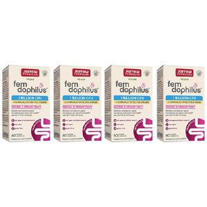 4개 Jarrow Formulas 자로우포뮬러스 여성유산균 펨도피러스 10억 60정 상온보관가능