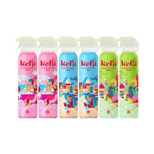 케피 버블클렌저 200ml 3컬러 2세트 (6개입)