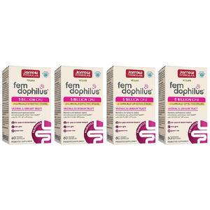 4개 Jarrow Formulas 자로우포뮬러스 여성유산균 펨도피러스 50억 60정