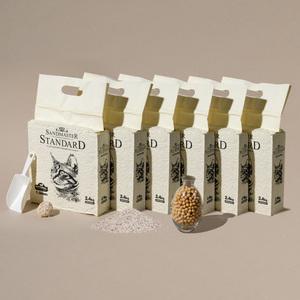 샌드마스터 스탠다드 고양이 두부모래 2.4kg x 6개