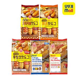 [본사직영][3+3] 오뚜기 맛있는 후랑크핫도그/빅핫도그/모짜소떡 외 2종 골라담기