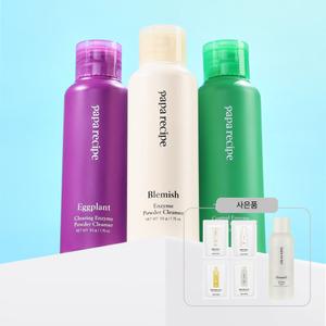 [1+1+1] 파파레서피 효소 파우더 클렌저 +(증정)블레미쉬미니어처4종+필링토너본품