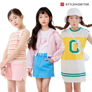 [스타일노리터]여름신상&이월인하/상하세트/수영복/반팔티/원피스/데님팬츠/와이드팬츠