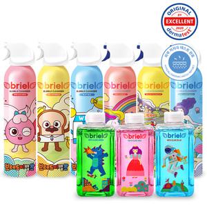 브레드 버블 200ml 3종+브리엘 버블 200ml 3종+슬라임