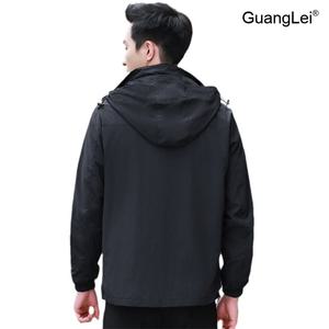 남성 바람막이 GuangLei 아노락 초경량 퀵드라이 캐주얼 자켓 봄 가을 아웃도어