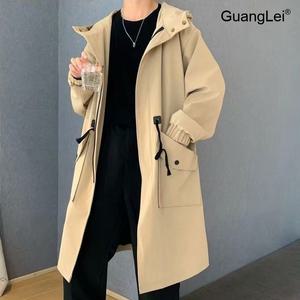 남성 자켓 GuangLei 봄 가을 바람막이 워크자켓 칼하트 디트로이트 중장갑 스타일