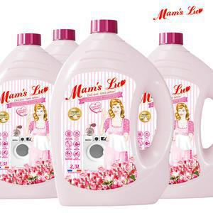 맘스럽 퍼퓸부케 섬유유연제 2.5L x 4개 액체 모음전 에이프릴 로즈향 프랑스 수입 향