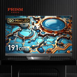 프리즘 CP75G3MG 191cm QD-Mini LED 사운드바 일체형 144Hz 4K 구글 스마트TV 로컬디밍