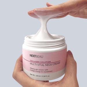 [체험딜] 넥스트뷰 콜라겐 솔루션 멀티-바이탈 넥크림100ml