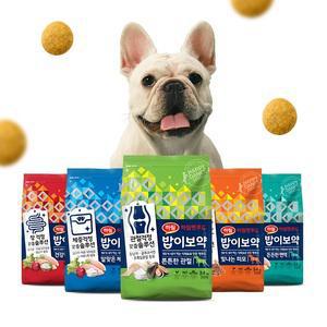 7/2(수)11시 라이브![본사]하림펫푸드 밥이보약 DOG 사료 간식 모음전 / 강아지사료 양