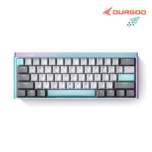 [DURGOD]유무선 블루투스 기계식 미니키보드 K330w 61키 한글자판