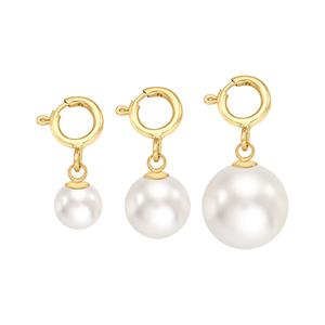 [골드피아] 14K 베이직 진주 펜던트 참 (4/6/8mm 선택)