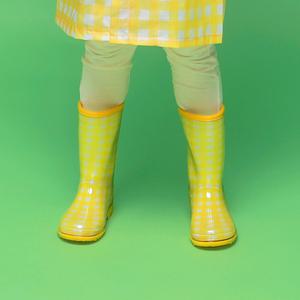 캔디베이비 유아동 체크 장화