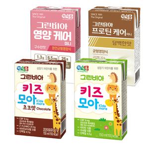 그린비아 프로틴케어 150ml 24팩 단백질 음료 영양케어 키즈모아 플러스케어 모음전