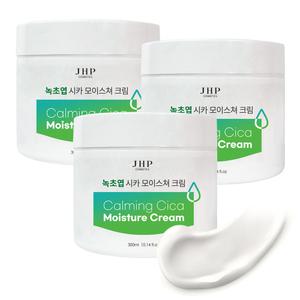 JHP 녹초엽 올인원 대용량 호호바 크림 300ml 3개 세트