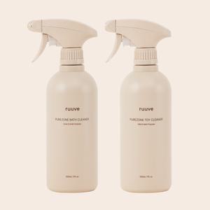 러베 퓨어존 아기 욕조클리너 500ml + 토이 클리너 500ml