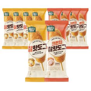 올바르고반듯한 크런치핫도그 5봉 +찰핫도그 5봉 (총 10봉)