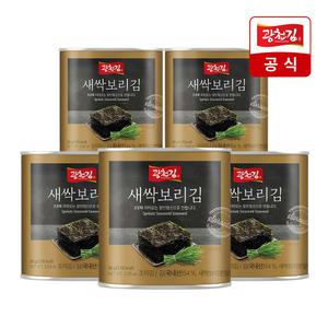 [광천김] 새싹보리 캔김30g x 5캔