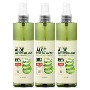 알로에 미스트 99% 리얼모이스처 알로에베라 250ml 3개 수분 보습 진정