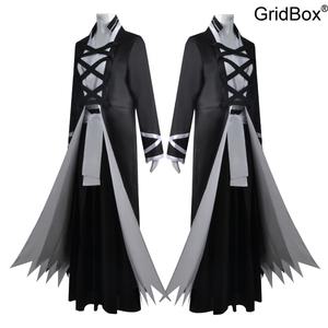 GirdBox 할로윈코스튬 블리치 코스프레 의상 쿠로사키 이치고 만해 망토 풀세트