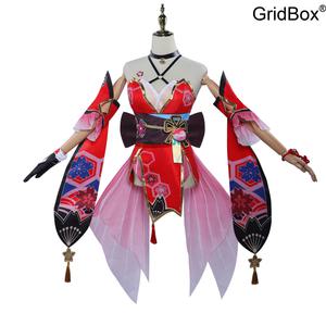 GirdBox 코스튬의상 할로윈코스튬 여성용 코스프레의상 스타레일 화코스플레이