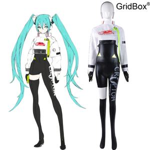 GirdBox 가상 아이돌 레이싱복 코스튬 세트 할로윈코스튬 코스프레의상