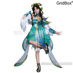 할로윈코스튬 GirdBox 코스프레의상 소녀 청사복 게임캐릭터 코스튬세트
