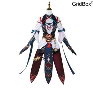 할로윈코스튬 GirdBox 코스프레의상 판관 스노우 의상 여성용 할로윈데이 코스프레
