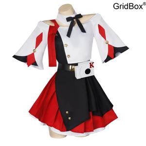 GirdBox 코스프레의상 할로윈코스튬 북수상업 삼월칠 KFC 콜라보 붕괴성궤철도 단항 코