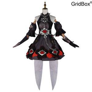 GirdBox 코스프레의상 할로윈코스튬 힐레 플레어 게임 캐릭터 의상 졸업사진 컨셉