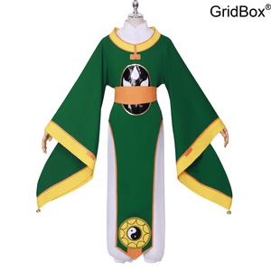 카드캡터 사쿠라 리샤오랑 코스튬 GirdBox 할로윈코스튬 코스프레의상 마법소녀 풀세트