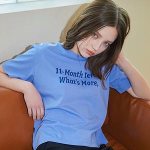 Whats more Crop TEE tealblue