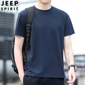 JEEP 지프 남자 반팔 티셔츠/라운드/면티/무지/기본티/빅사이즈 /M-6XL