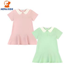 NEPA KIDS 네파키즈 여아 세일러 페플럼 원피스 KJ42802