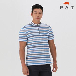 [PAT 남성] 스트라이프 프린트 티셔츠_1G35434