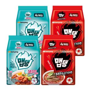 [최종 10,900]맵탱 비빔면8입+흑후추소고기8입