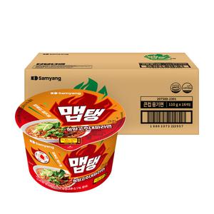 [최종 12,800]맵탱큰컵 청양고추대파라면 16입