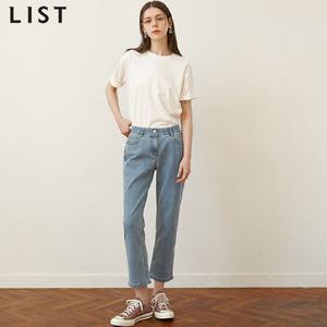 [리스트(LIST)] 경쾌한 히든밴딩 스키니 데님 팬츠 (택가격: 158000원)