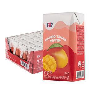 배스킨라빈스 과즙워터 4종 120ml x 24개