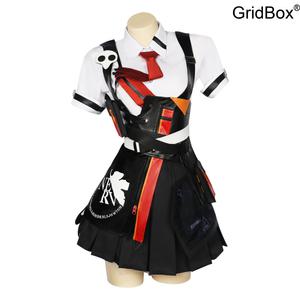 GirdBox 에반게리온 아스카 코스튬 할로윈코스튬 코스프레의상 졸업사진컨셉