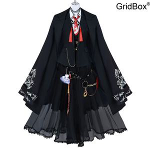 코스프레의상 GirdBox 여성용 할로윈코스튬 게임캐릭터 복장 풀세트