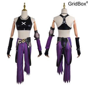할로윈코스튬 GirdBox 진 코스프레의상 더블캐스팅 게임캐릭터 코스튬의상