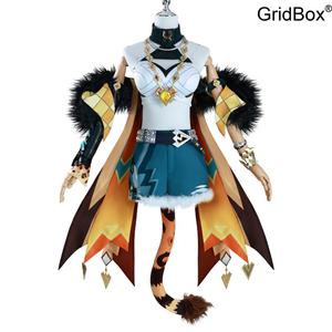 GirdBox 원신 나타 훈화주혼 시노코스튬 코스프레의상 할로윈코스튬 성인용 코스프레옷