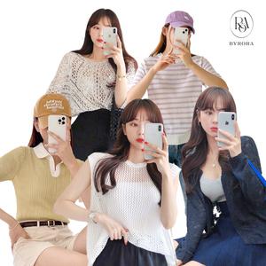 [바이로라]봄 인기 니트/가디건 몽땅 모음전! 국내제작/퀄리티보장/루즈핏/브이넥