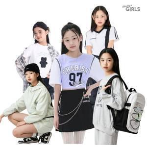 [더데이걸]핫걸! 쿨걸! 내맘대로 코디 주니어 데일리룩~! 최대 70% [티셔츠,팬츠,세트