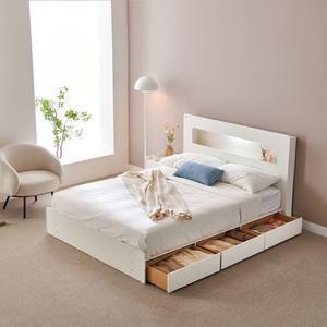 [20%OFF 단독] 씨엘로 LED 수납침대 매트리스선택 슈퍼싱글 퀸 침대프레임 SS/Q 모음